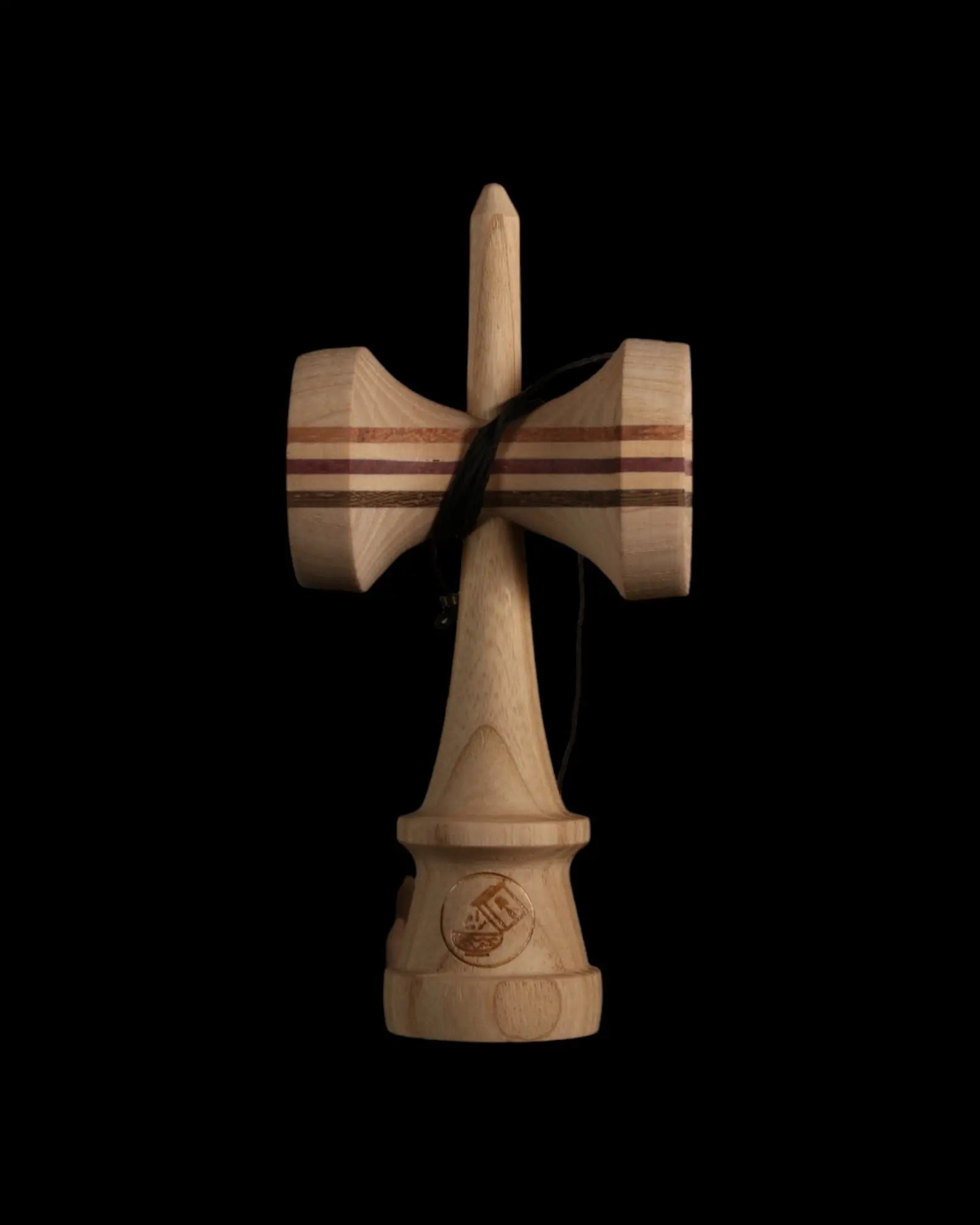 m*迎様 TOY'S Hybrid Pita Base 25g・100g Hybrid 2 - Ash / Spliced ​​Ken - Kendama Senses