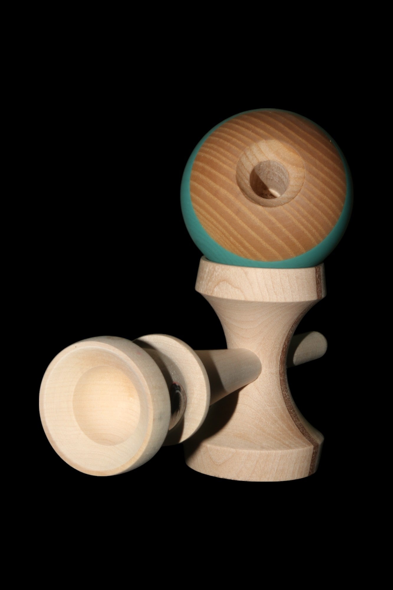 Zero2Up Maple by O!Captain x Sol - REVO ash (Turqoise) – Kendama