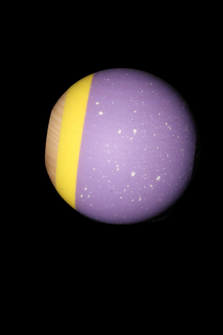 Splatter Purple Yellow