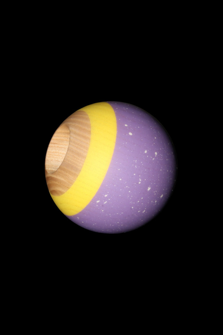 Splatter Purple Yellow