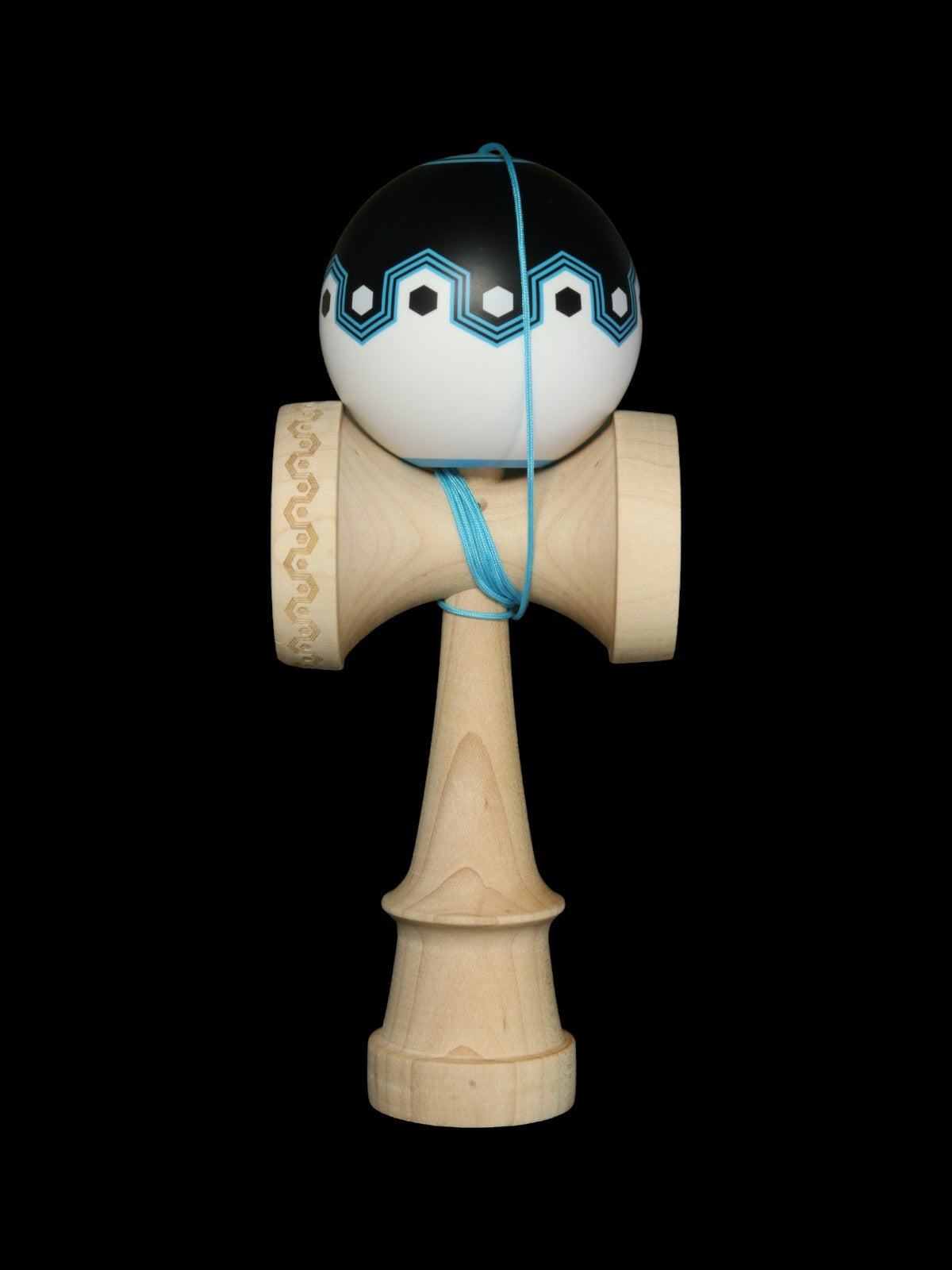 KAIZEN ORIGAMI - LUNA SHAPE - BLACK & WHITE – Kendama Senses