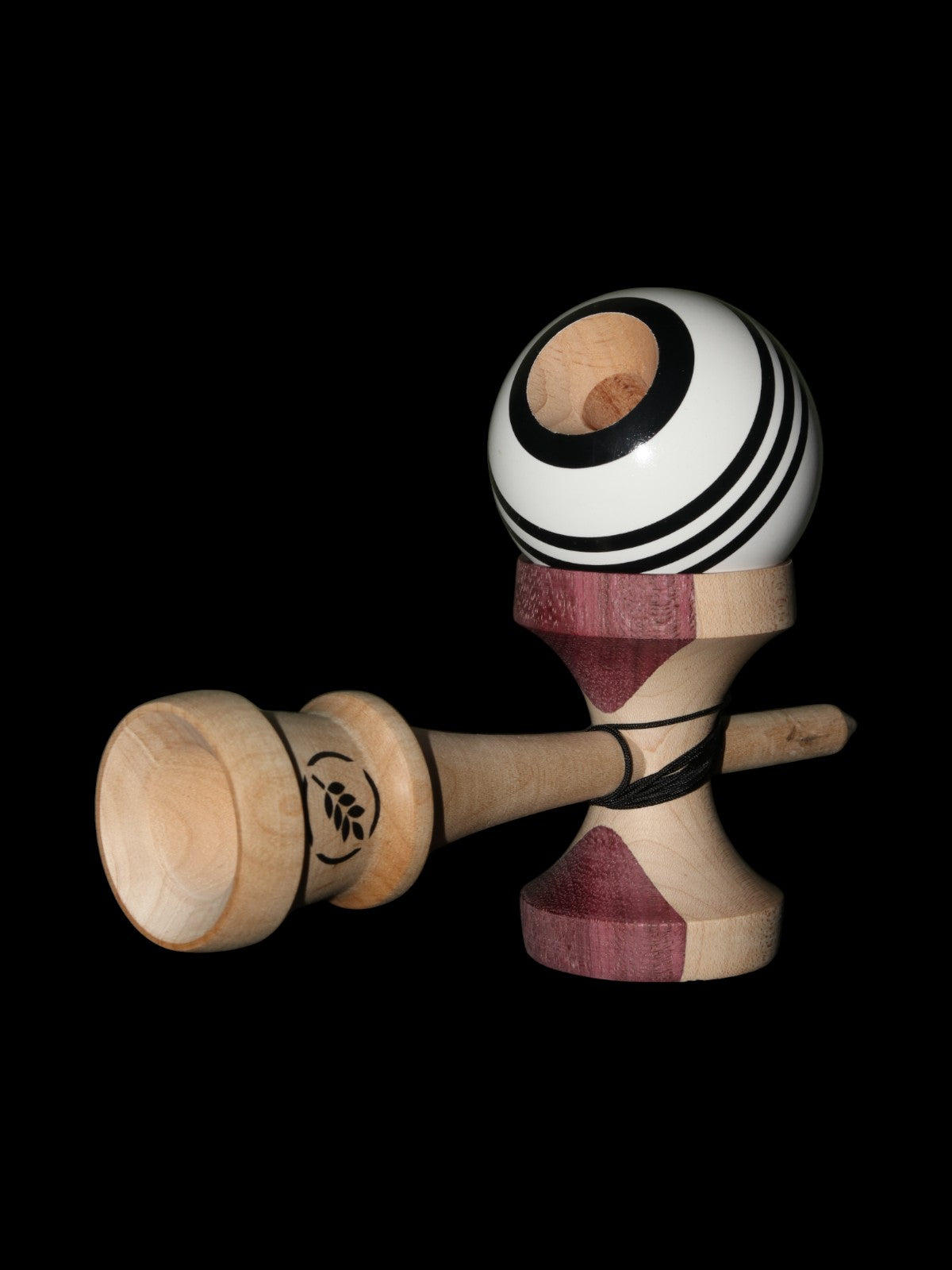 Zack Mod (Negru) - Ascent Shape (Băț nou) – Kendama Senses