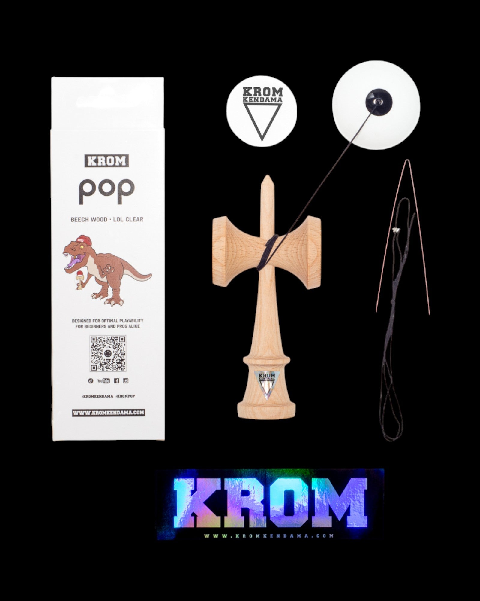 POP LOL - Zwart - Kendama Senses