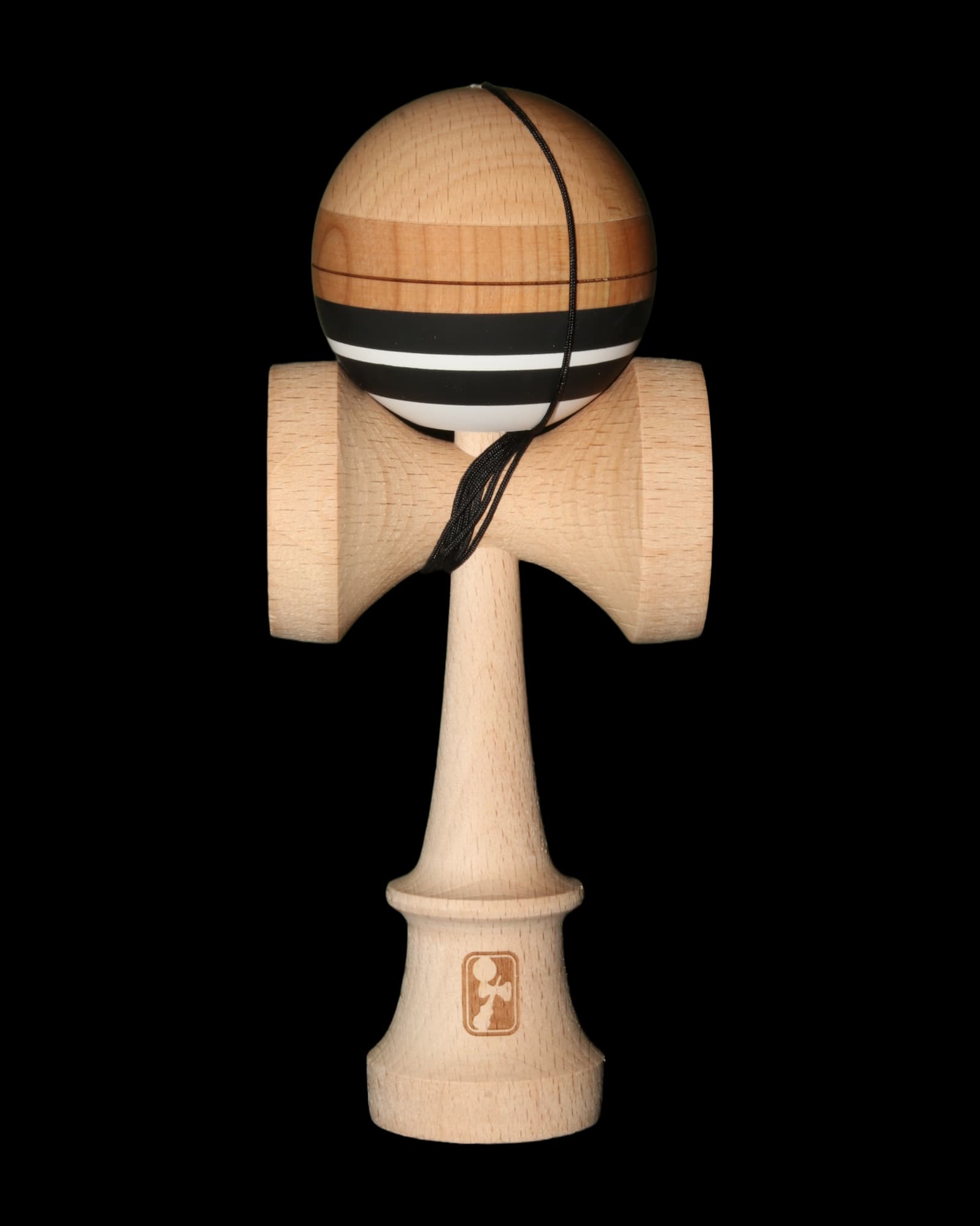 SWEETS LEAGUE CLASSIC - BLACK - LEGEND SHAPE – Kendama Senses